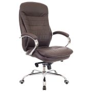 Кресло руководителя Everprof Valencia M Экокожа Коричневый