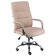 Кресло руководителя Everprof Bond TM Экокожа Бежевый