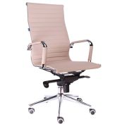 Кресло руководителя Everprof Rio M Экокожа Бежевый