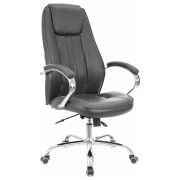 Кресло руководителя Everprof Long TM Экокожа Черный