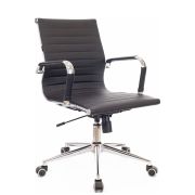 Операторское кресло Everprof Leo T Экокожа Черный