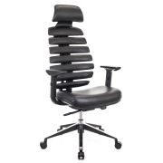 Эргономичное кресло Everprof Ergo Black Экокожа Черный