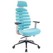 Эргономичное кресло Everprof Ergo Grey Ткань Бирюзовый
