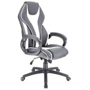 Геймерское кресло Everprof Wing TM Экокожа Белый