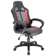 Геймерское кресло Everprof Forsage ТМ Экокожа Красный