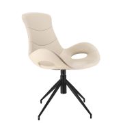 Обеденное кресло Everprof Freedom Экокожа Бежевый