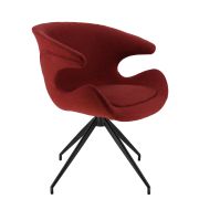 Обеденное кресло Everprof Liberty Ткань Бургунди