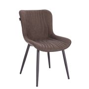 Обеденный стул Everprof Aqua Ткань Темно-коричневый