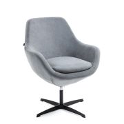 Обеденное кресло Everprof Rocky Ткань Серый