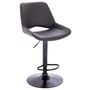 Барный стул Everprof Flash Экокожа Черный