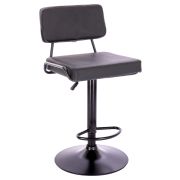 Барный стул Everprof Bit Экокожа Черный