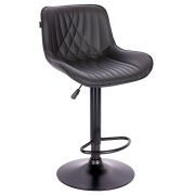 Барный стул Everprof Grace Black Экокожа Черный