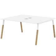 Бенч-система FORTA FWST 1513, белый/бук, 1580х1370х733 мм