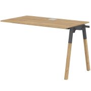 Бенч-система FORTA FIST 1167, дуб гамильтон/антрацит/бук, 1180х670х733 мм