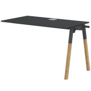 Бенч-система FORTA FIST 1167, черный графит/антрацит/бук, 1180х670х733 мм