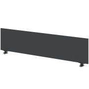 Экран ЛДСП FORTA FWBP 1535, черный графит/антрацит, 1580х18х346 мм