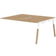 Бенч-система FORTA FIWST 1513, дуб гамильтон/белый/бук, 1580х1370х733 мм