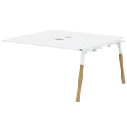 Бенч-система FORTA FIWST 1313, белый/бук, 1380х1370х733 мм