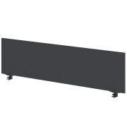 Экран ЛДСП FORTA FBP 1335, черный графит/антрацит, 1380х18х346 мм
