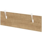 Панель передняя FORTA FDST 1340, дуб гамильтон/белый, 1380х18х404 мм