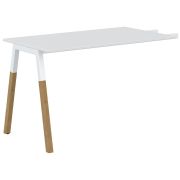 Брифинг-приставка FORTA FB 1167, белый/бук, 1180х670х733 мм