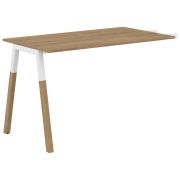 Брифинг-приставка FORTA FB 1167, дуб гамильтон/белый/бук, 1180х670х733 мм