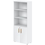 Шкаф-стеллаж FORTA FHC 80.5(Z), белый, 802х429х1983 мм