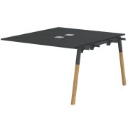 Бенч-система FORTA FIWST 1113, черный графит/антрацит/бук, 1180х1370х733 мм