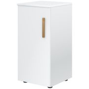 Шкаф колонка низкая FORTA FLC 40.1(L), левая, белый, 404х429х818 мм