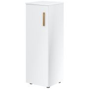 Шкаф колонка средняя FORTA FMC 40.1(L), левая, белый, 404х429х1213 мм