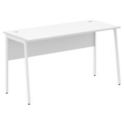 Стол рабочий IMAGO PLUS СП-3.1P, белый/белый, 1400х608х755 мм
