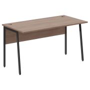 Стол рабочий IMAGO PLUS СП-3P, ясень шимо/антрацит, 1400х720х755 мм