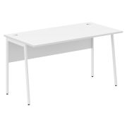 Стол рабочий IMAGO PLUS СП-3P, белый/белый, 1400х720х755 мм