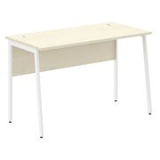 Стол рабочий IMAGO PLUS СП-2.1P, клен/белый, 1200х608х755 мм