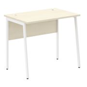 Стол рабочий IMAGO PLUS СП-1.1P, клен/белый, 900х608х755 мм