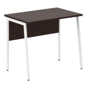 Стол рабочий IMAGO PLUS СП-1.1P, венге магия/белый, 900х608х755 мм