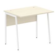 Стол рабочий IMAGO PLUS СП-1P, клен/белый, 900х720х755 мм
