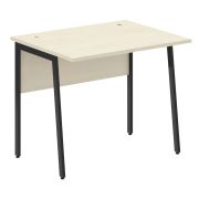 Стол рабочий IMAGO PLUS СП-1P, клен/антрацит, 900х720х755 мм