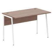 Стол рабочий IMAGO PLUS СП-2P, ясень шимо/белый, 1200х720х755 мм