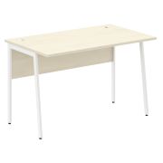 Стол рабочий IMAGO PLUS СП-2P, клен/белый, 1200х720х755 мм
