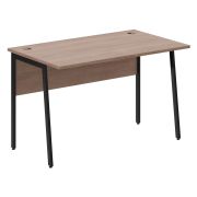 Стол рабочий IMAGO PLUS СП-2P, ясень шимо/черный, 1200х720х755 мм