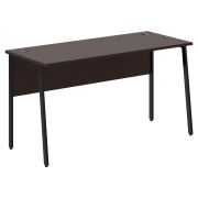 Стол рабочий IMAGO PLUS СП-3.1P, венге магия/черный, 1400х608х755 мм
