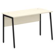 Стол рабочий IMAGO PLUS СП-2.1P, клен/черный, 1200х608х755 мм