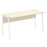Стол рабочий IMAGO PLUS СП-4P, клен/белый, 1600х720х755 мм