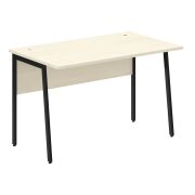 Стол рабочий IMAGO PLUS СП-2P, клен/черный, 1200х720х755 мм