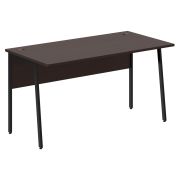 Стол рабочий IMAGO PLUS СП-3P, венге магия/черный, 1400х720х755 мм