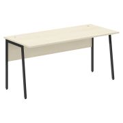 Стол рабочий IMAGO PLUS СП-4P, клен/антрацит, 1600х720х755 мм