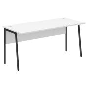 Стол рабочий IMAGO PLUS СП-4P, белый/антрацит, 1600х720х755 мм