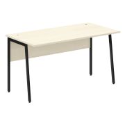 Стол рабочий IMAGO PLUS СП-3P, клен/черный, 1400х720х755 мм