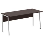 Стол рабочий IMAGO PLUS СП-4P, венге магия/алюминий, 1600х720х755 мм